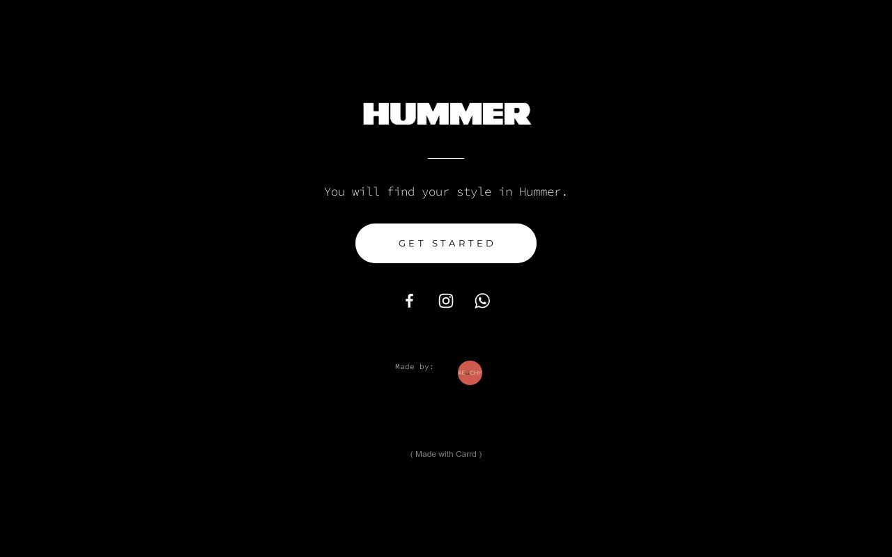 Carrd profile picture for @hummer